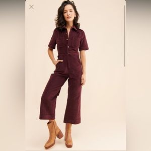 Saint Geraldine Marrs Cropped Coveralls